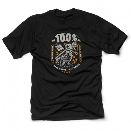 Maglietta Uomo Motociclista - Stile Vintage Cafe Racer, 100% Cotone, Taglie S-XXXL