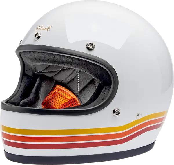 Casque Biltwell Gringo Sunset Spectrum 70's – Image 3
