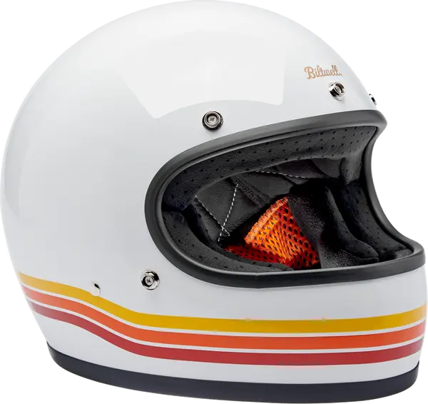 Casque Biltwell Gringo Sunset Spectrum 70's – Image 5