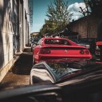 Ferrari 355 lors du Ride & Coffee Vol.01 chez MALF Store